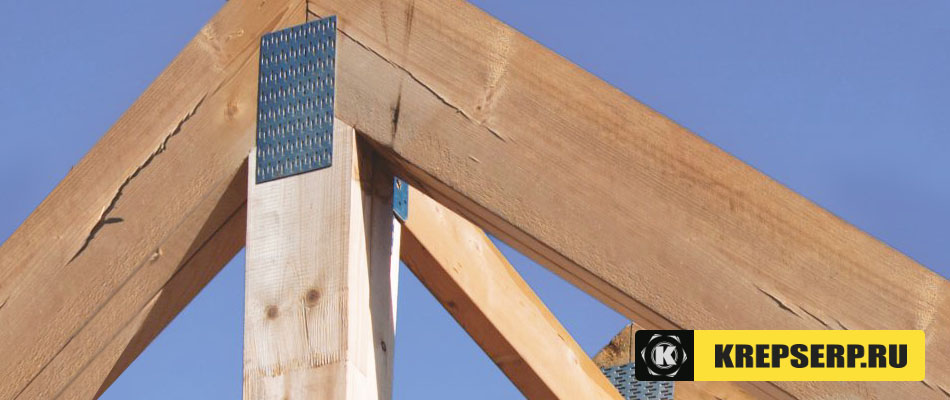 Способы крепления деревянных строительных ферм для крыши