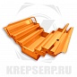 Ящик для инструмента металлический 530/5 оранжевый, 530х200х200мм