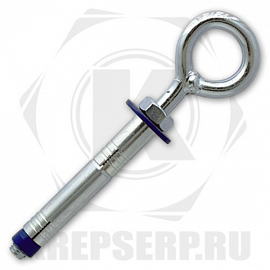Анкер двухраспорный с кольцом  М16х200х20мм (6шт)